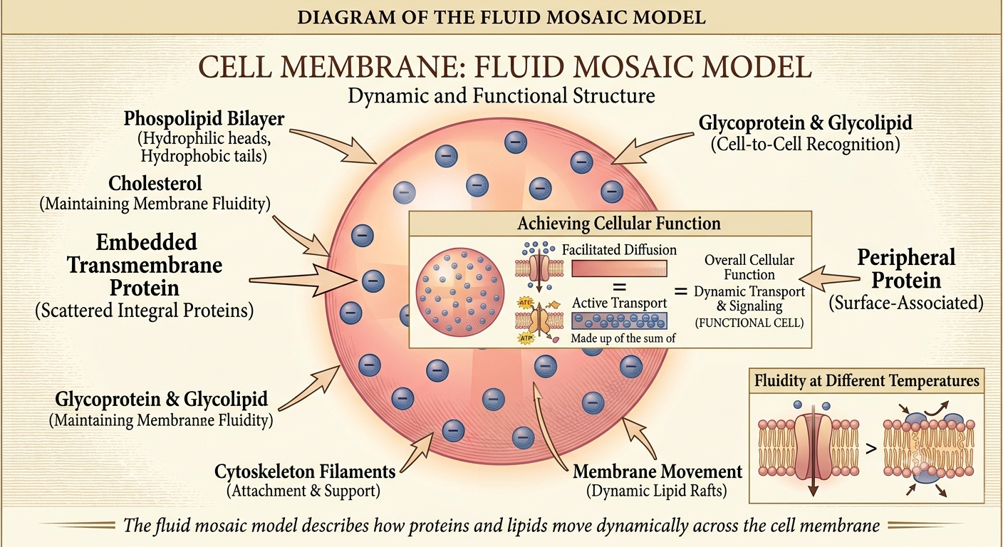 Fluid Mosaic Model: A Complete Educational Guide to Cell Membrane Structure and Function