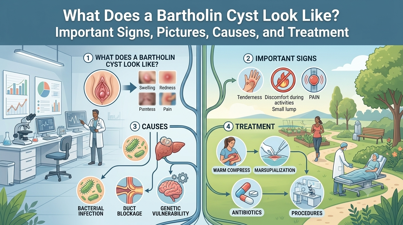 What Does a Bartholin Cyst Look Like Pictures? Important Signs, Causes, and Treatment