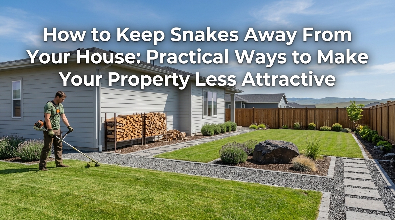 How to Keep Snakes Away From Your House: Practical Ways to Make Your Property Less Attractive