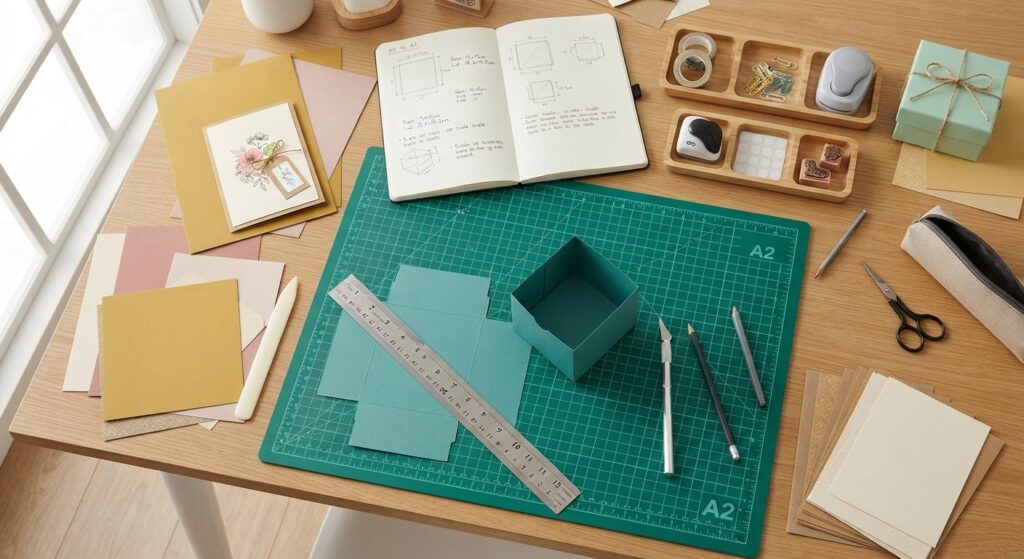 How to make an envelope out of a piece of paper using simple folds